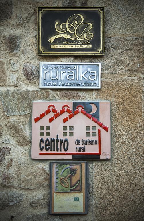 Abadia San Martin Hotell San Martín del Castañar Exteriör bild